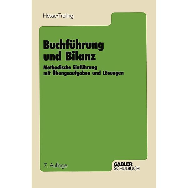 Buchführung und Bilanz, Kurt Hesse, Rolf Fraling