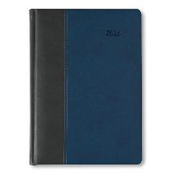 Buchkalender 2015 Premium Ocean schwarz-blau
