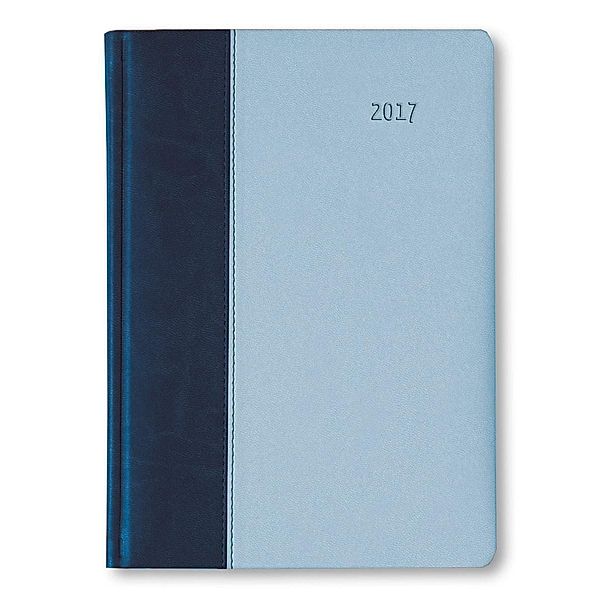 Buchkalender 2017 Premium Air (blau / azur)