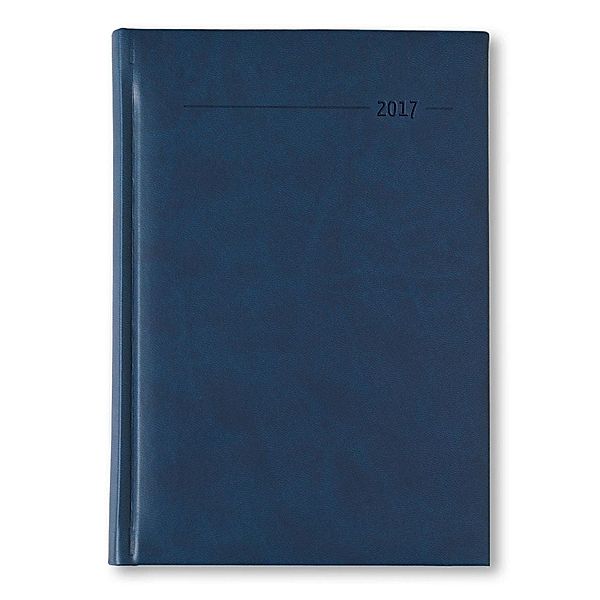 Buchkalender A5 2017 Tucson blau