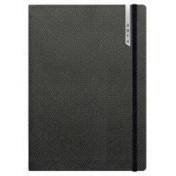 Buchkalender Blue Line Agenda 2014 Flexy schwarz