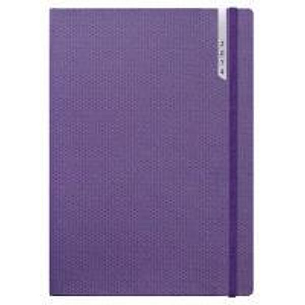 Buchkalender Blue Line Agenda 2014 Flexy violett