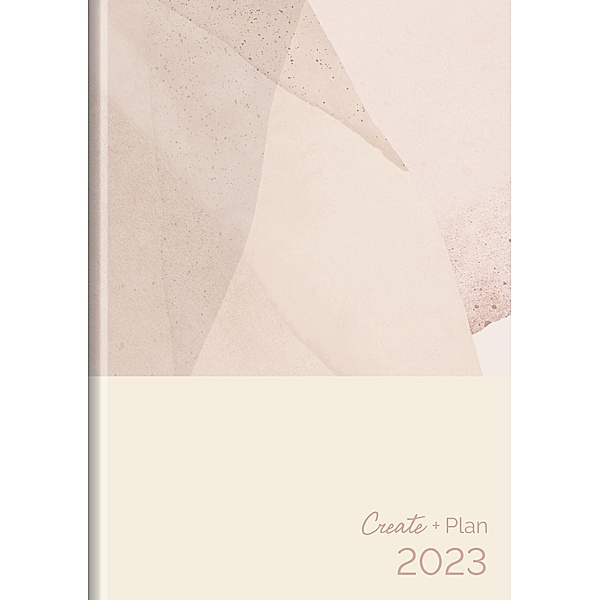 Buchkalender Create & Plan Abstract 2023
