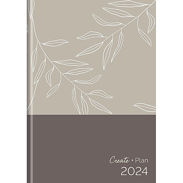 Buchkalender Create & Plan Blüten 2024