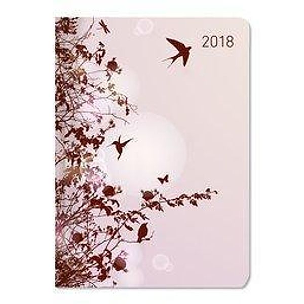 Buchkalender Mini Style Hummingbird Tree 2018, ALPHA EDITION