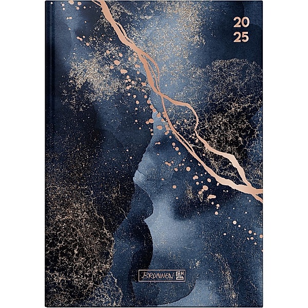 Buchkalender Modell 795 (2025) Blue Liquid