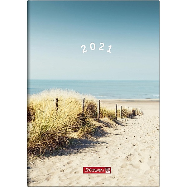 Buchkalender Modell 795 Strand, 2021, Grafik-Einband