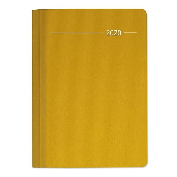 Buchkalender Silk Line Gold 2020, ALPHA EDITION