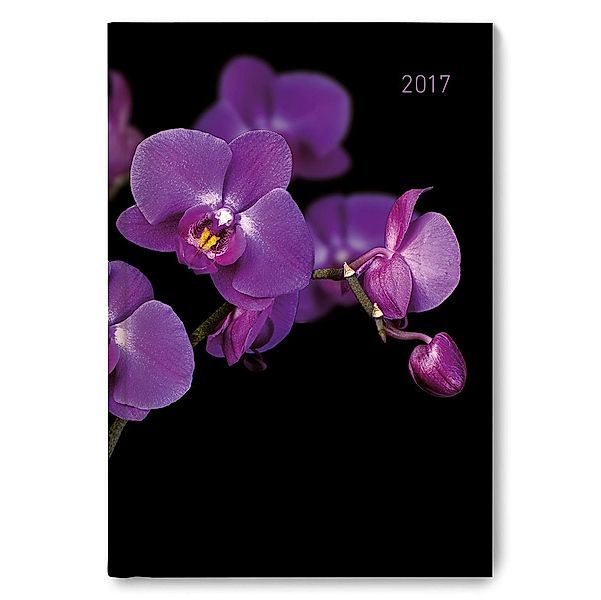 Buchkalender Style A5 2017 Orchid