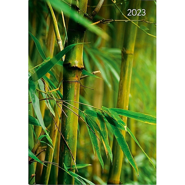 Buchkalender Style Zen 2023 - Büro-Kalender A5 - Cheftimer - 1 Tag 1 Seite - 352 Seiten - Achtsamkeit - Alpha Edition