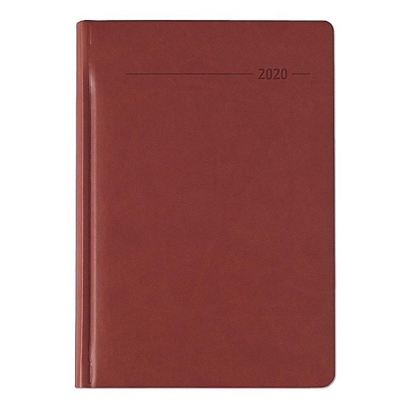 Buchkalender Tucson rot 2020, ALPHA EDITION