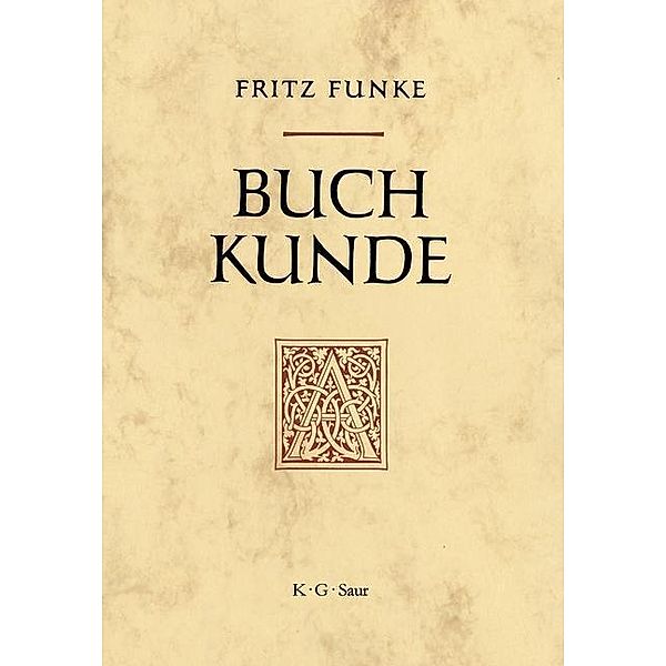 Buchkunde, Fritz Funke