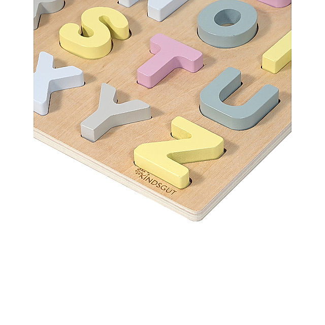 Buchstaben-Puzzle HANNA 27-teilig aus Holz | Weltbild.de