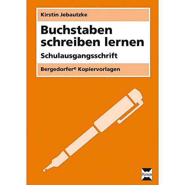 Buchstaben schreiben lernen - SAS; ., Kirstin Jebautzke