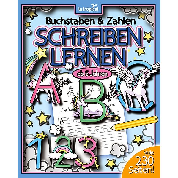 Buchstaben und Zahlen schreiben lernen ab 5 Jahren, David Ludwig