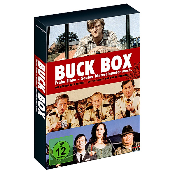 Buck Box: Frühe Filme - Sauber hintereinander wech, Detlev Buck, Wolfgang Sieg, Ernst Kahl