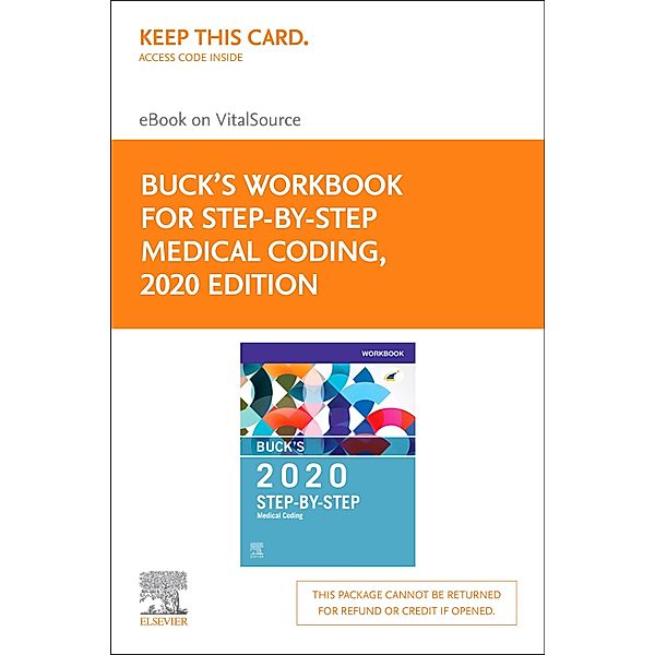 Buck's Workbook for Step-by-Step Medical Coding, 2020 Edition E-Book, Elsevier