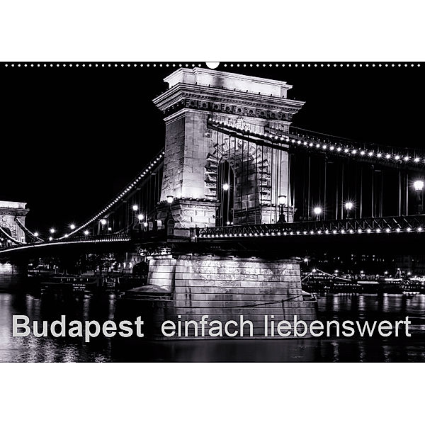 Budapest einfach liebenswert (Wandkalender 2019 DIN A2 quer), Frank Baumert
