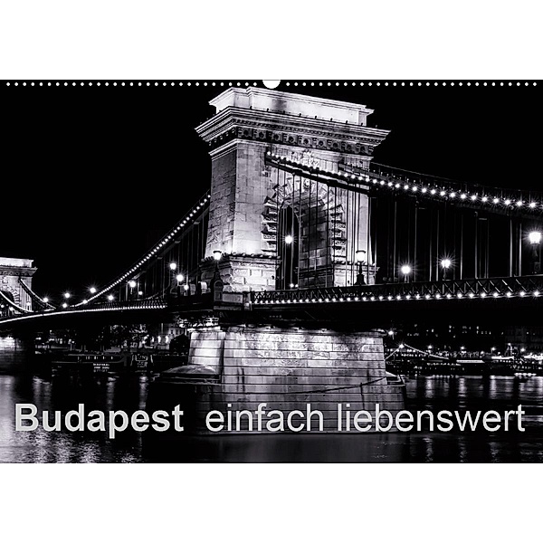 Budapest einfach liebenswert (Wandkalender 2020 DIN A2 quer), Frank Baumert