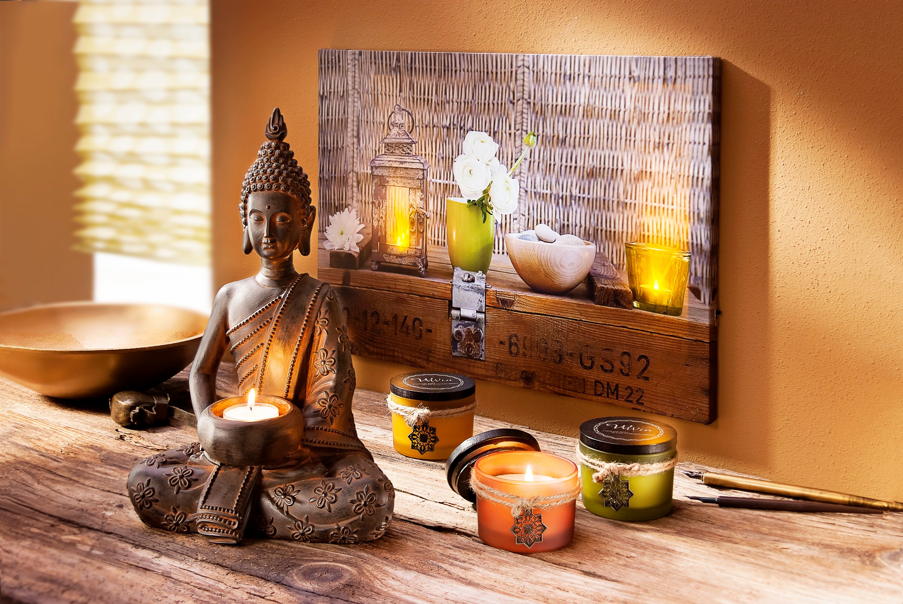 Buddha mit Teelichthalter jetzt bei Weltbild.de bestellen