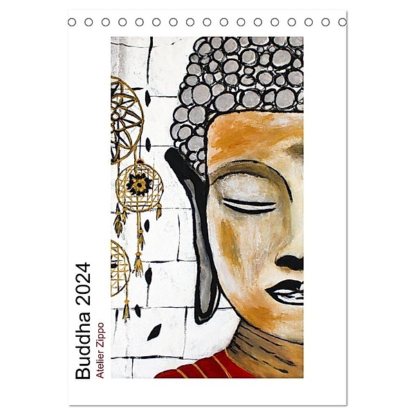 Buddha Relax (Tischkalender 2024 DIN A5 hoch), CALVENDO Monatskalender, Katja M. Zippo