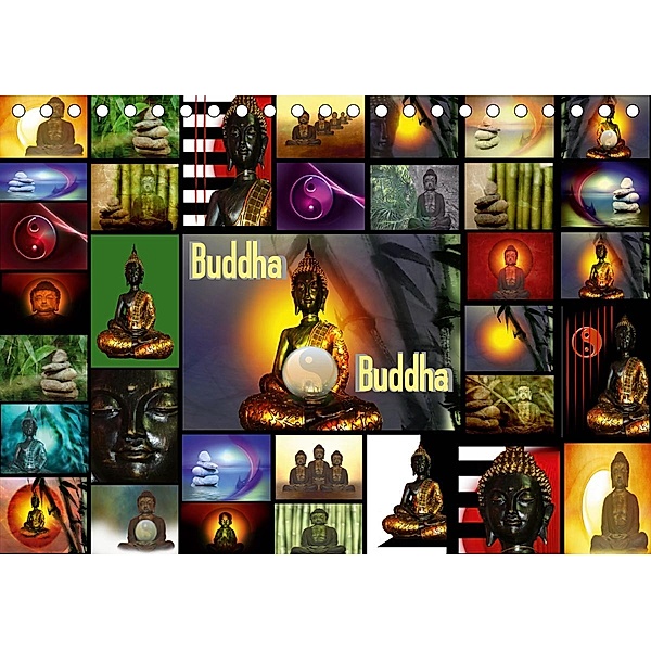Buddha (Tischkalender 2020 DIN A5 quer), Claudia Burlager