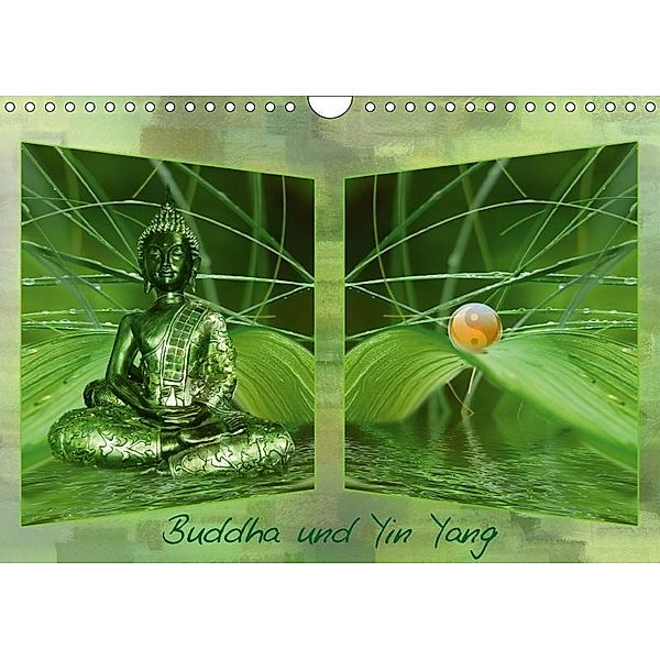 Buddha und Yin Yang (Wandkalender 2017 DIN A4 quer), Claudia Burlager