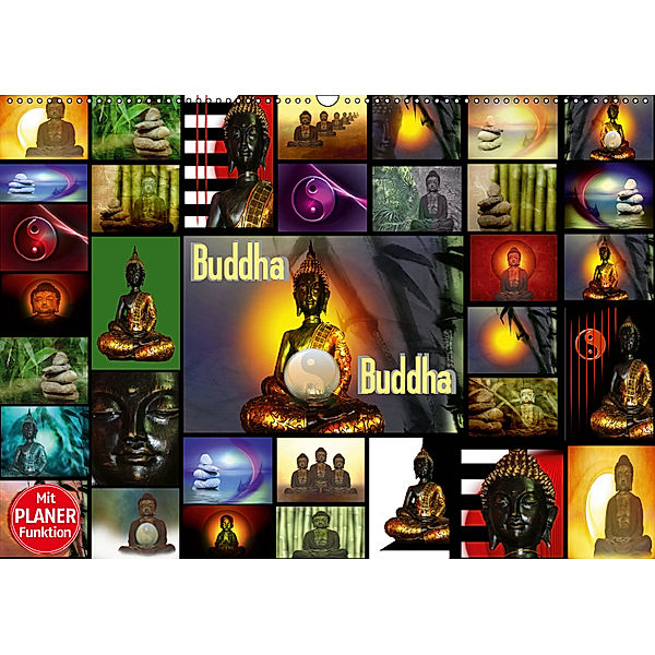 Buddha (Wandkalender 2019 DIN A2 quer), Claudia Burlager