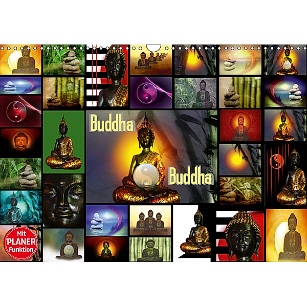 Buddha (Wandkalender 2019 DIN A3 quer), Claudia Burlager