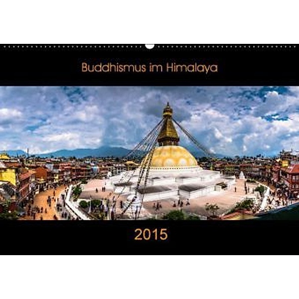 Buddhismus im Himalaya (Wandkalender 2015 DIN A2 quer), Jens König