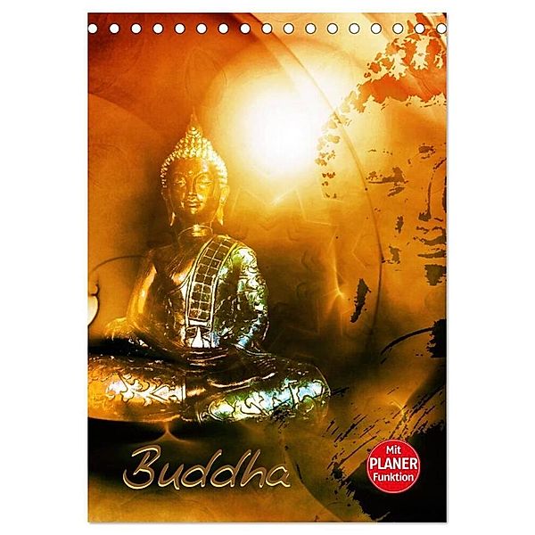 Buddhismus (Tischkalender 2024 DIN A5 hoch), CALVENDO Monatskalender, Claudia Burlager