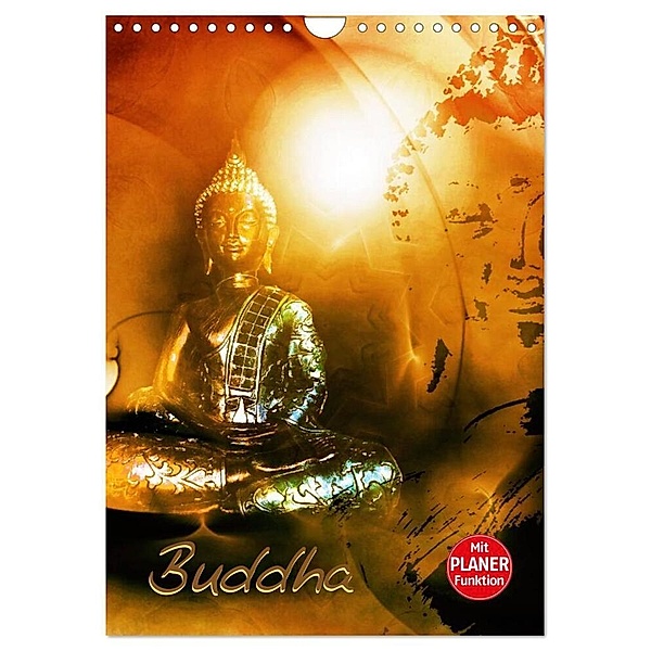 Buddhismus (Wandkalender 2024 DIN A4 hoch), CALVENDO Monatskalender, Claudia Burlager