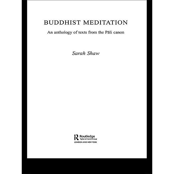 Buddhist Meditation, Sarah Shaw