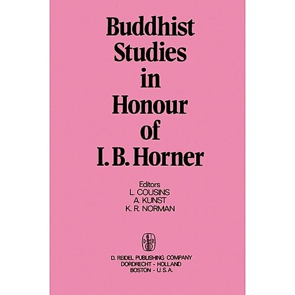 Buddhist Studies in Honour of I.B. Horner