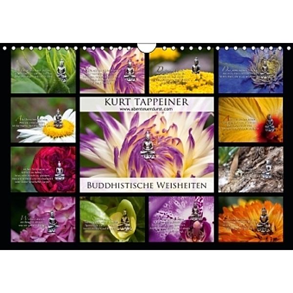 Buddhistische Weisheiten (Wandkalender 2015 DIN A4 quer), Kurt Tappeiner