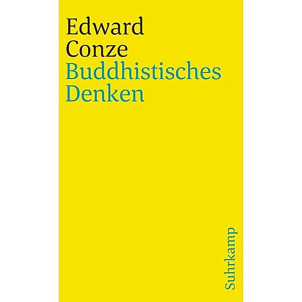 Buddhistisches Denken, Edward Conze