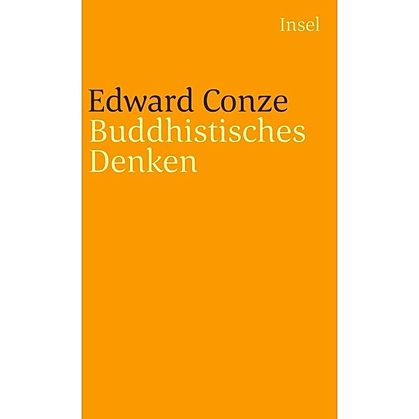 Buddhistisches Denken, Edward Conze