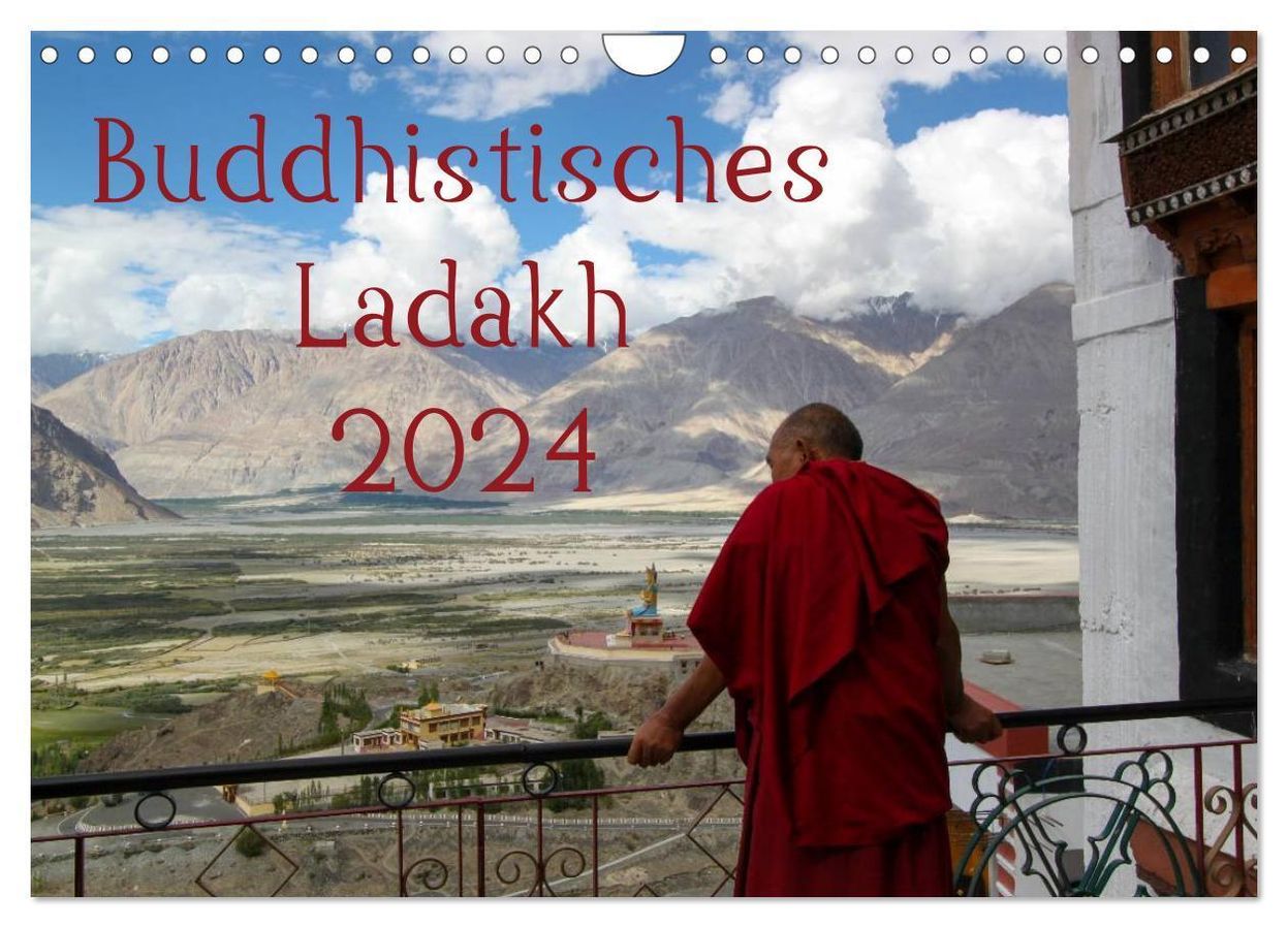 Buddhistisches Ladakh Wandkalender 2024 DIN A4 quer, CALVENDO  Monatskalender - Kalender bestellen