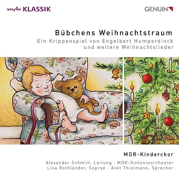 Bübchens Weihnachtstraum-Ein Krippenspiel/Weihnach, Rothländer, Thielmann, Schmitt, Mdr Kinderchor, MDR SO