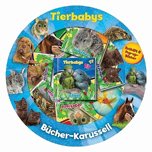 Bücher-Karussell: Tierbabys, 8 Bde.
