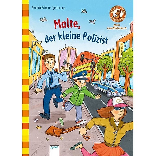 Bücherbär Vorschule, 1. Klasse / Malte, der kleine Polizist, Sandra Grimm