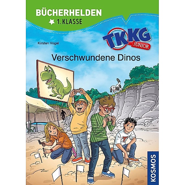 Bücherhelden / TKKG Junior, Bücherhelden 1. Klasse, Verschwundene Dinos, Kirsten Vogel