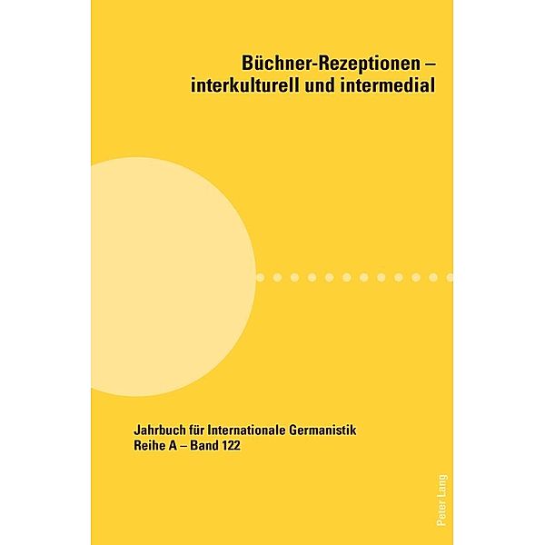Buechner-Rezeptionen - interkulturell und intermedial