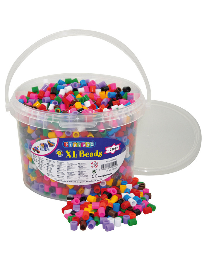 3000 Perlen 12 Farben Großes Bügelperlen-Set 5 Schablonen 