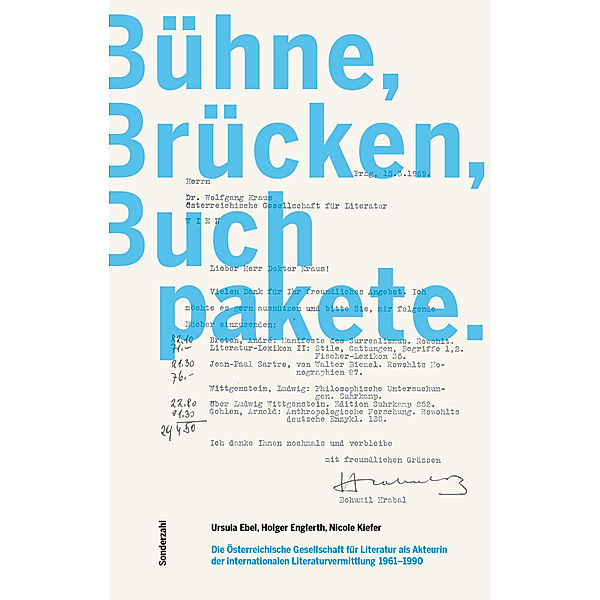 Bühne, Brücken, Buchpakete, Ursula Ebel, Holger Englerth, Nicole Kiefer