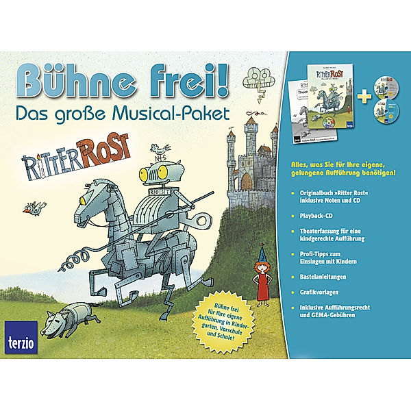 Bühne frei! Das große Musical-Paket 'Ritter Rost', m. 2 Audio-CDs, Jörg Hilbert, Felix Janosa