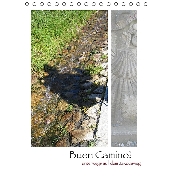Buen Camino - Unterwegs auf dem Jakobsweg (Tischkalender 2019 DIN A5 hoch), SB Informationsdesign