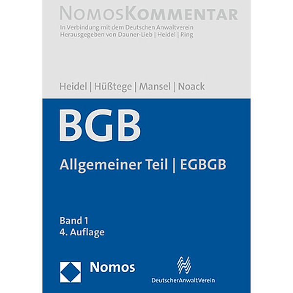 Bürgerliches Gesetzbuch: Allgemeiner Teil - EGBGB