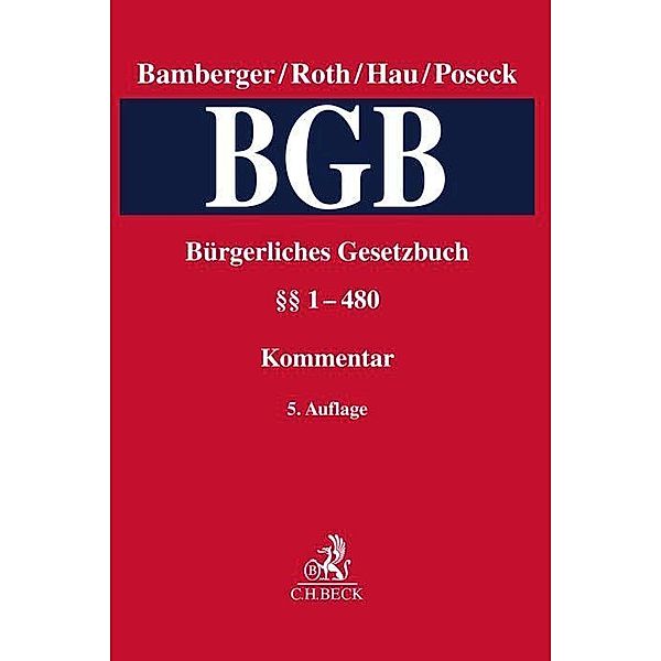 Bürgerliches Gesetzbuch  Band 1: §§ 1-480