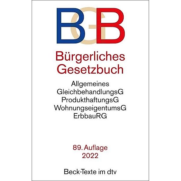 Bürgerliches Gesetzbuch BGB